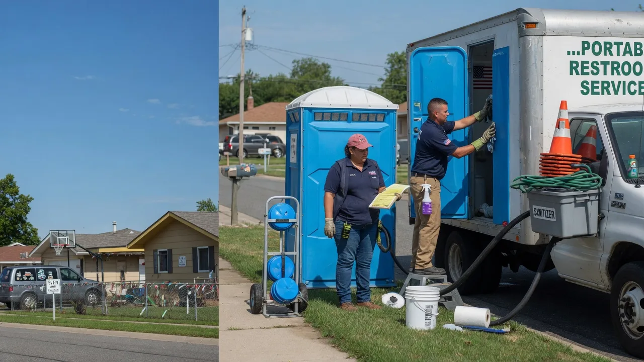 Portable Toilet Rental in Enon, OH near me